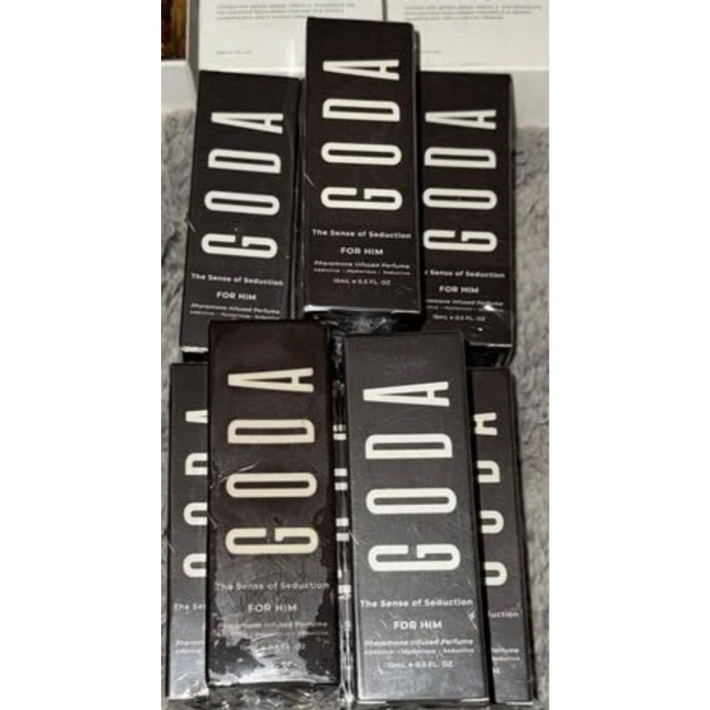 Lot Of 3 GODA "The Sense of Seduction" pheromone perfume for men